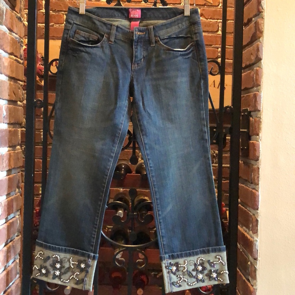 Cropped jeans